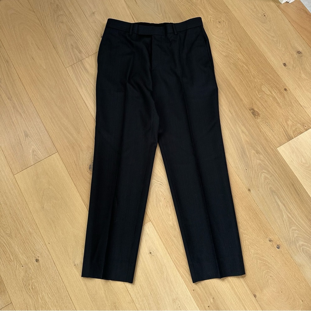 Hugo Boss Black Pinstripe Pants - Picture 5 of 7